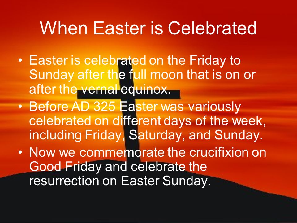 When is easter sale celebrated